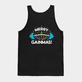 Gym Gifts Men Women Workout Fitness Ugly Christmas Gym Tank Top